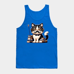 Nerdy Cat Tank Top